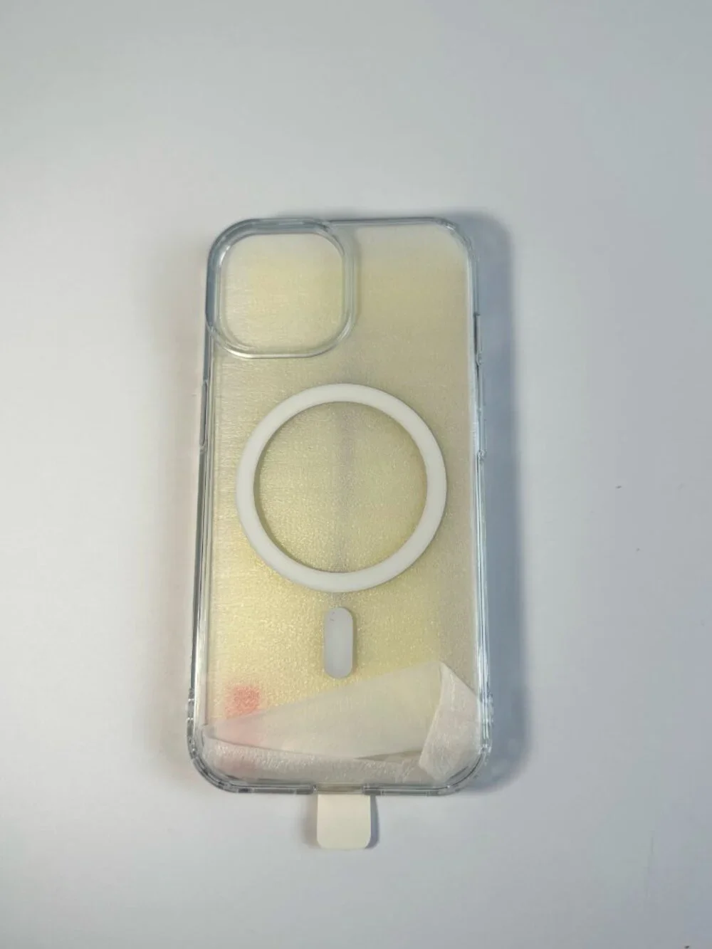 Temdan for iPhone 15 Case Clear, Compatible with Magsafe, Anti-Yellowing, Milit